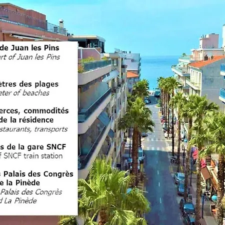 Lägenhet Yellow Design Plages & Hyper Centre Juan-les-pins *